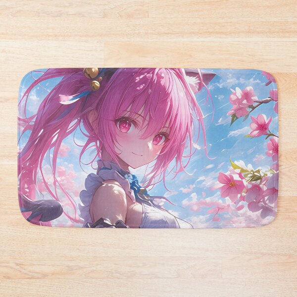 Item preview, Kurosaki Mea To Love Ru Sakura Neko Girl Blue Dress Game designed and sold by 108Recordings.