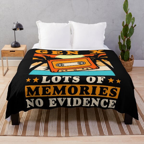 Item preview, Gen X Lots Of Memories No Evidence Retro designed and sold by sssweetness.