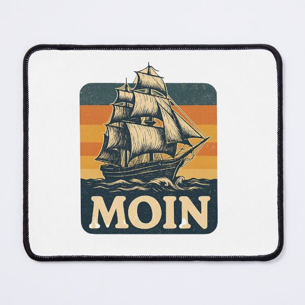 Item preview, “MOIN – Vintage Sailing Ship Retro Design” designed and sold by Fies-und-Fein.