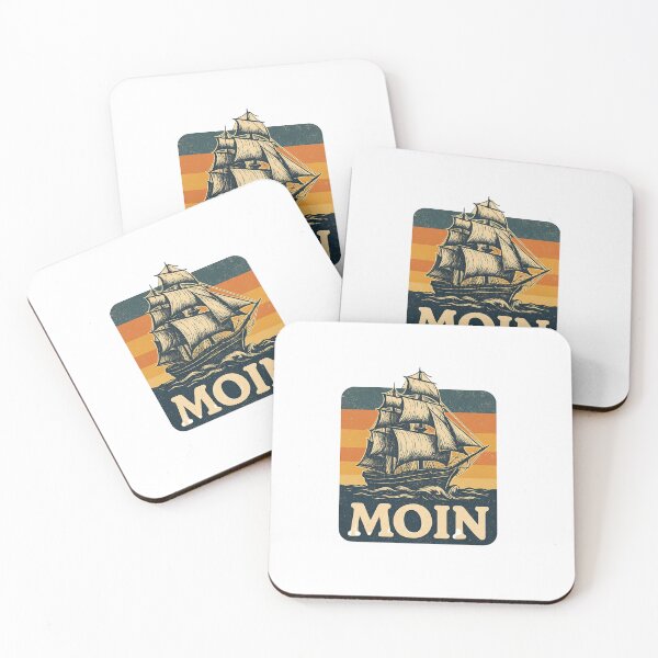 Item preview, “MOIN – Vintage Sailing Ship Retro Design” designed and sold by Fies-und-Fein.