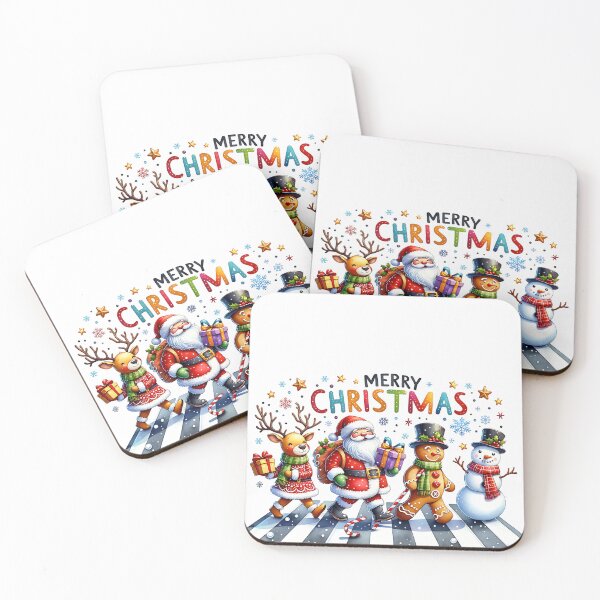 Item preview, Merry Christmas Characters Parade designed and sold by HasHs.