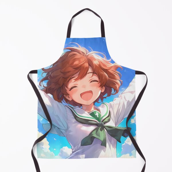 Item preview, Yukari Akiyama Girls und Panzer Anime Cheerful Smile Pose designed and sold by 108Recordings.