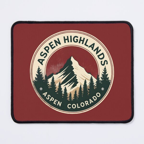 Item preview, Aspen Highlands - Colorado designed and sold by GoodOldVintage.