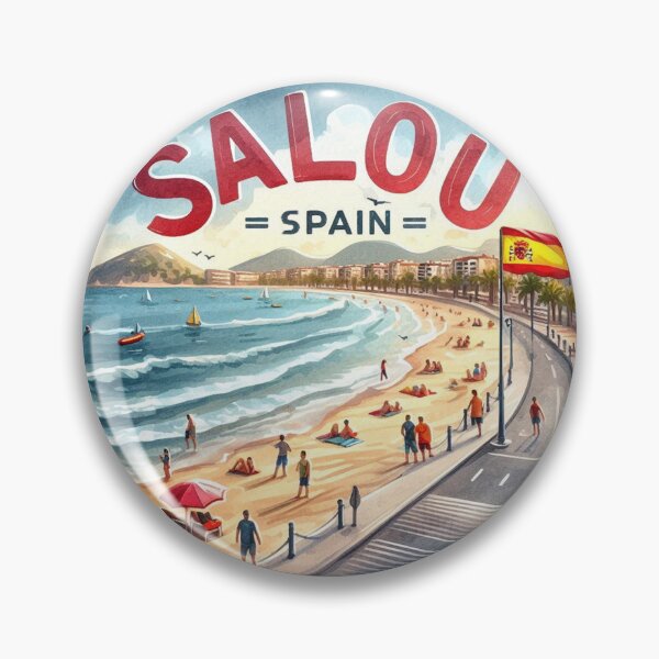 Item preview, Salou Spain - Travel Art designed and sold by clarkfraser.