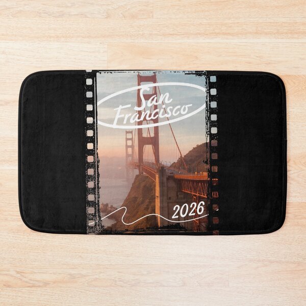 Item preview, San Francisco 2026 Golden Gate Bridge Vintage Film Design designed and sold by cabana.space.