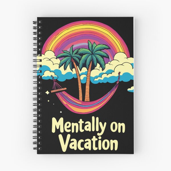 Item preview, Mentally on Vacation – Funny Summer Shirt designed and sold by NS-New-Standard.