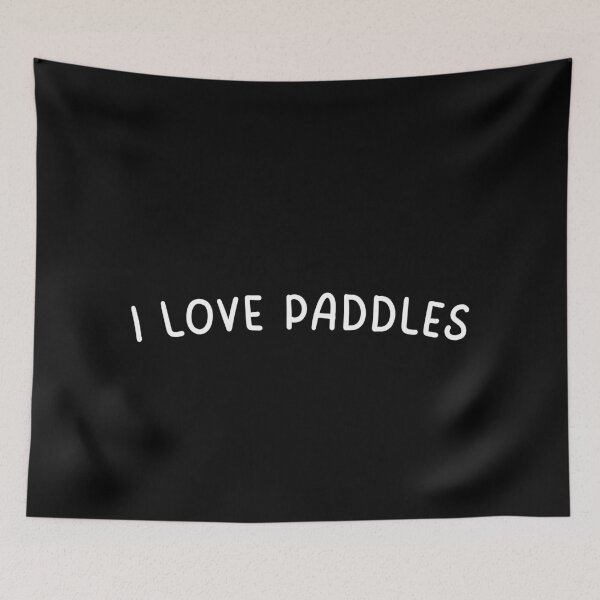 Item preview, I Love Paddles Funny Kayaking Playful Canoeing designed and sold by StrideSuccess.
