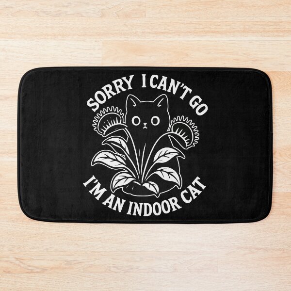 Item preview, Indoor Cat And Plant Dionaea Muscipula designed and sold by TomFrontierArt.