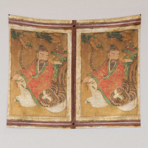 Item preview, Mountain Deity (Sanshin) – Ancient Asian Spiritual Art designed and sold by EmeraldeaArt.
