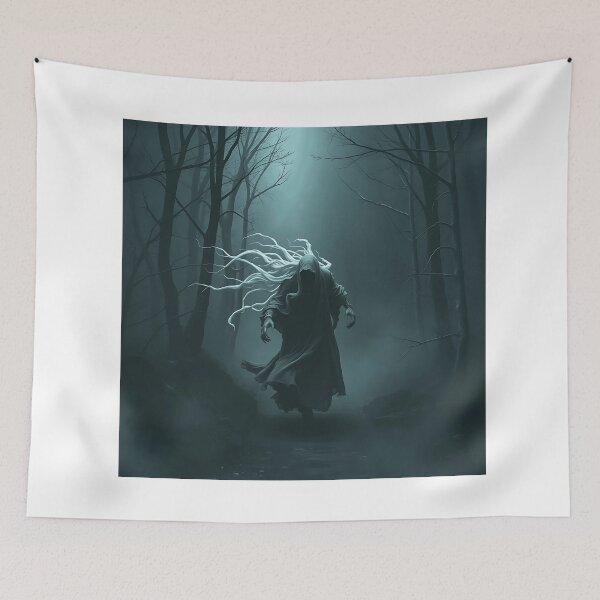 Item preview, Wraith Roaming in Silver Forest designed and sold by sharon1210.
