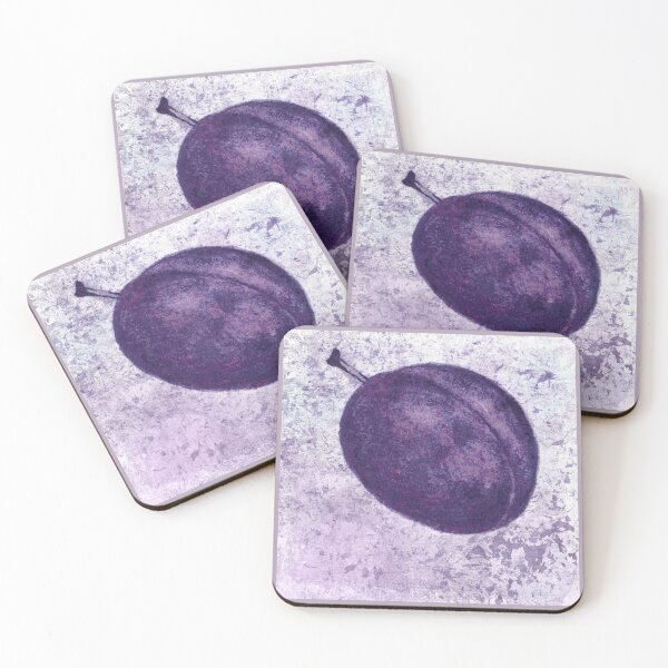 Item preview, Plum fruit, hand drawing designed and sold by artoriginal.