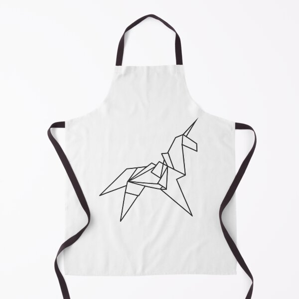Item preview, Origami Unicorn Geometric Art designed and sold by haitrieuic96.
