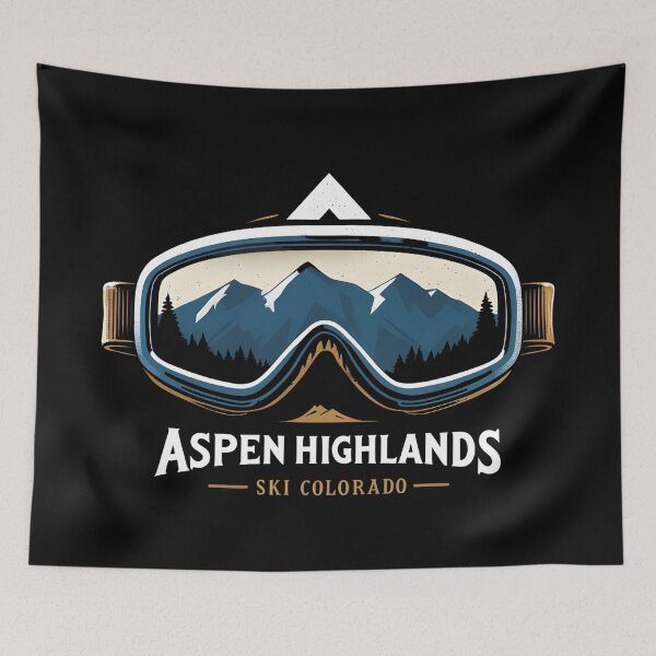 Item preview, Aspen Highlands - Colorado designed and sold by GoodOldVintage.