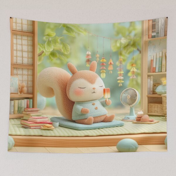Item preview, Chilly Chomp Chomp - Squirrel designed and sold by CozyLodgeVillage.