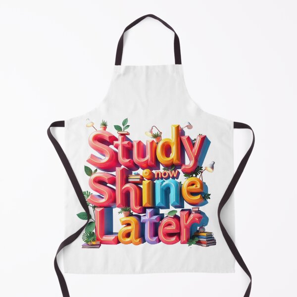 Item preview, Study Now, Shine Later – Motivational Learning Message designed and sold by NuboDesigns.