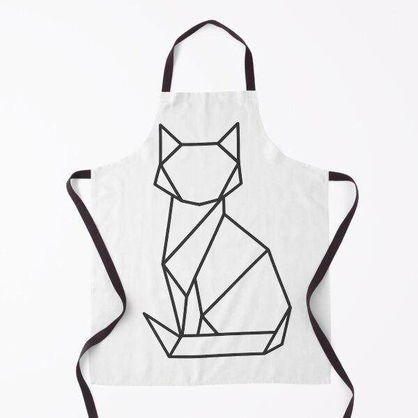 Item preview, Origami Cat Geometric Art designed and sold by haitrieuic96.