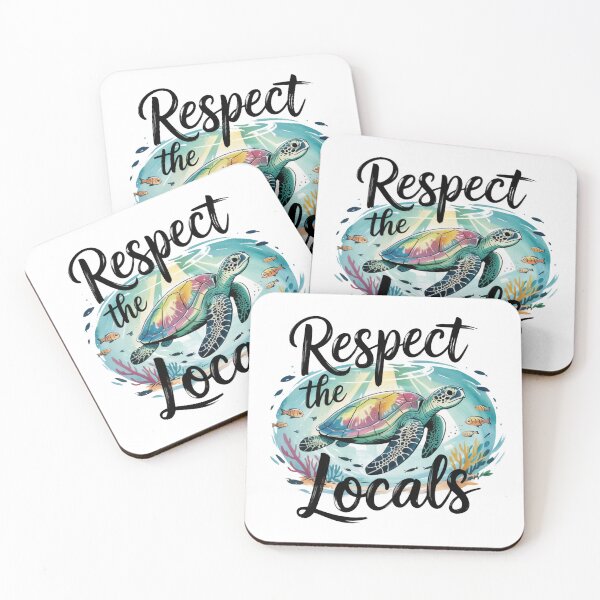 Item preview, Turtle Respect the locals designed and sold by Karma-Koutur.