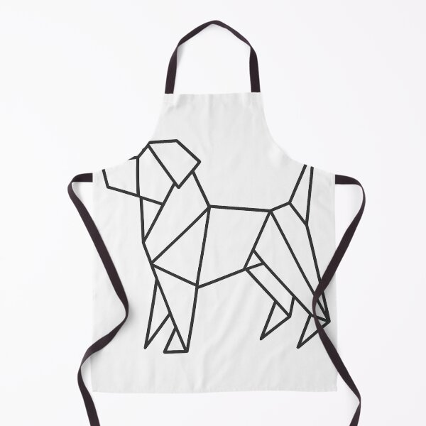 Item preview, Origami Dog Geometric Art designed and sold by haitrieuic96.