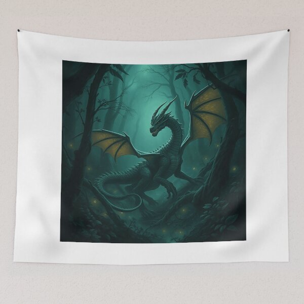Item preview, Emerald Forest Dragon designed and sold by sharon1210.