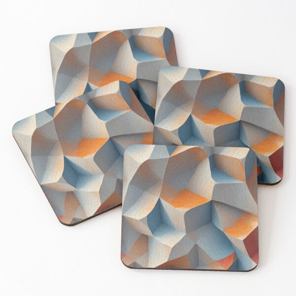 Item preview, Cracked Geometry: Sculptural Abstract designed and sold by Virtuals1.