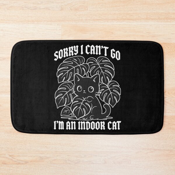 Item preview, Indoor Cat And Plant Monstera Deliciosa designed and sold by TomFrontierArt.
