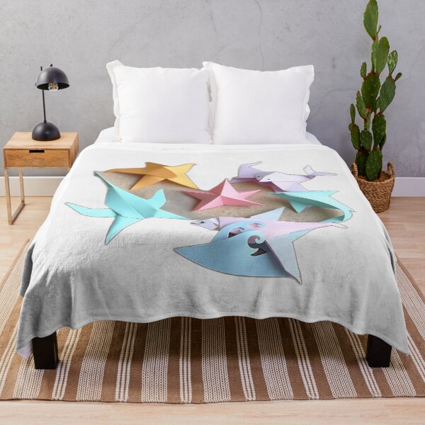 Item preview, Origami Sea Creatures with Pastel Waves designed and sold by sharon1210.