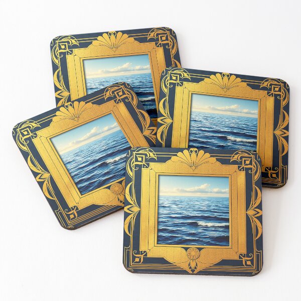 Item preview, Art Deco Ocean Serenity designed and sold by sharon1210.