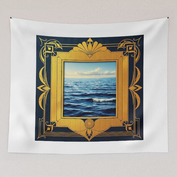 Item preview, Art Deco Ocean Serenity designed and sold by sharon1210.
