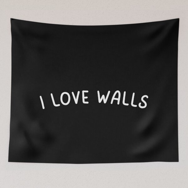 Item preview, I Love Walls Funny Indoor Climbing Playful Bouldering designed and sold by StrideSuccess.