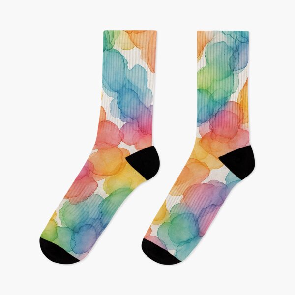 Item preview, Rainbow Alcohol Ink Cloud Seamless Pattern designed and sold by optimusprime39.
