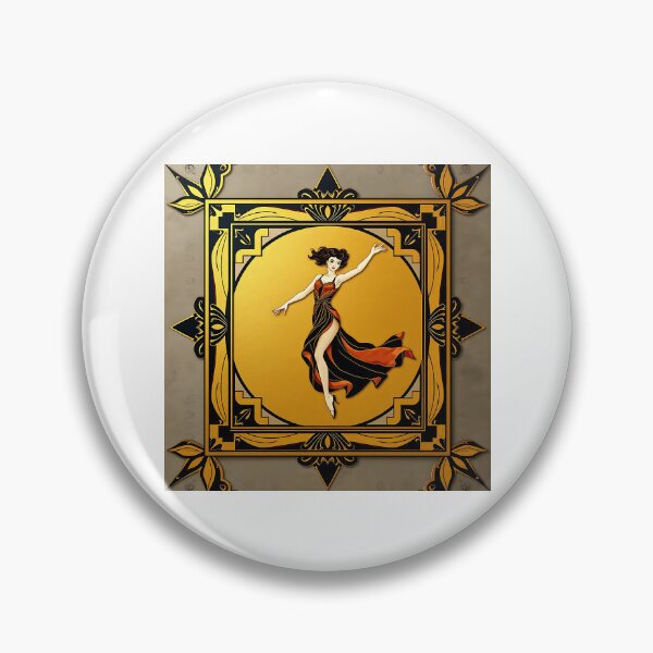 Item preview, Art Deco Dancer in Motion designed and sold by sharon1210.
