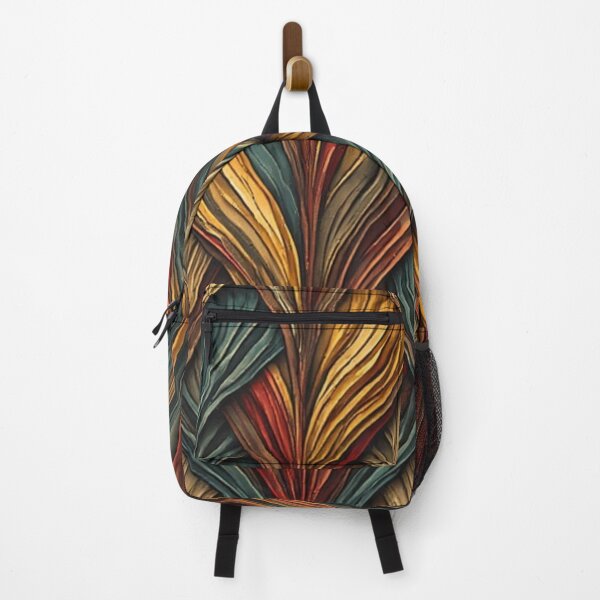 Item preview, Sculptural Leaves: A Vibrant Geometric Composition designed and sold by Virtuals1.