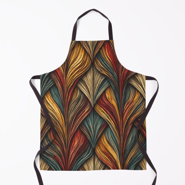 Item preview, Sculptural Leaves: A Vibrant Geometric Composition designed and sold by Virtuals1.