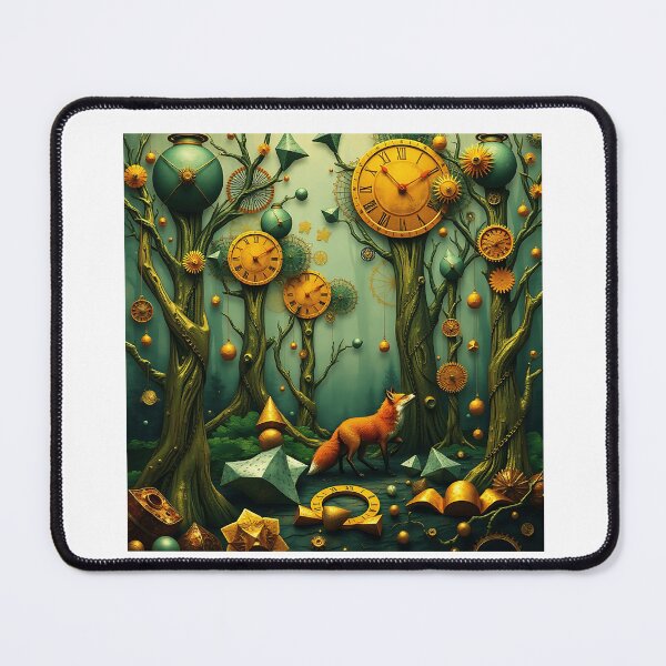 Item preview, Fox in Clockwork Forest designed and sold by sharon1210.