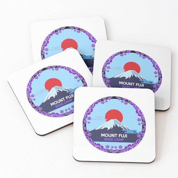 Item preview, MOUNT FUJI, BASE CAMP, FLORAL  designed and sold by AASparksDesigns.