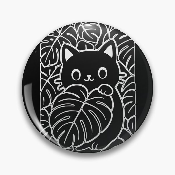Item preview, Cat And Plant Monstera Deliciosa designed and sold by TomFrontierArt.