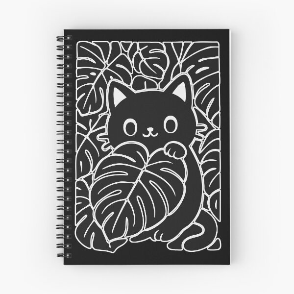 Item preview, Cat And Plant Monstera Deliciosa designed and sold by TomFrontierArt.