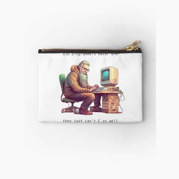 Item preview, Old Programmers Never Die designed and sold by MechWorn.
