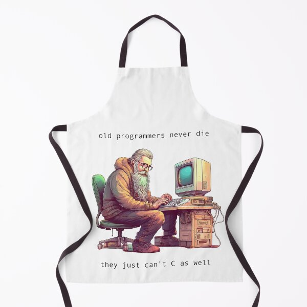 Item preview, Old Programmers Never Die designed and sold by MechWorn.
