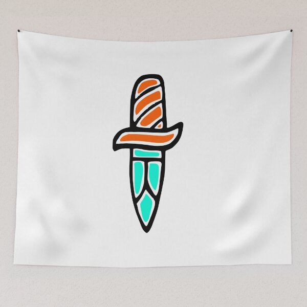 Item preview, minimal dagger doodle designed and sold by dead82.