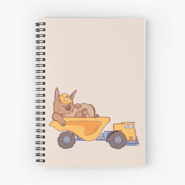 Item preview, Nap break trucking wombat designed and sold by Tired manuporter.