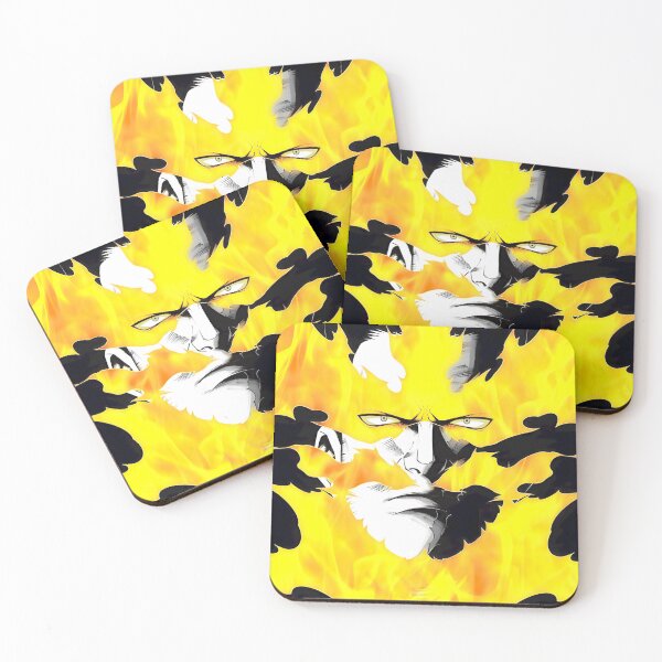 Item preview, Intense Fiery Hero Gaze - Blazing Anime Design designed and sold by SuzannaGedde.