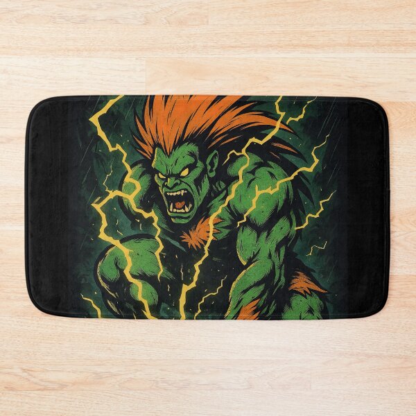 Item preview, Blanka Street Fighter Retro Arcade Fighter Art designed and sold by Retr0Tshirts.