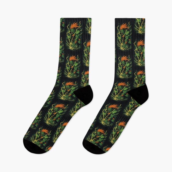 Item preview, Blanka Street Fighter Retro Arcade Fighter Art designed and sold by Retr0Tshirts.