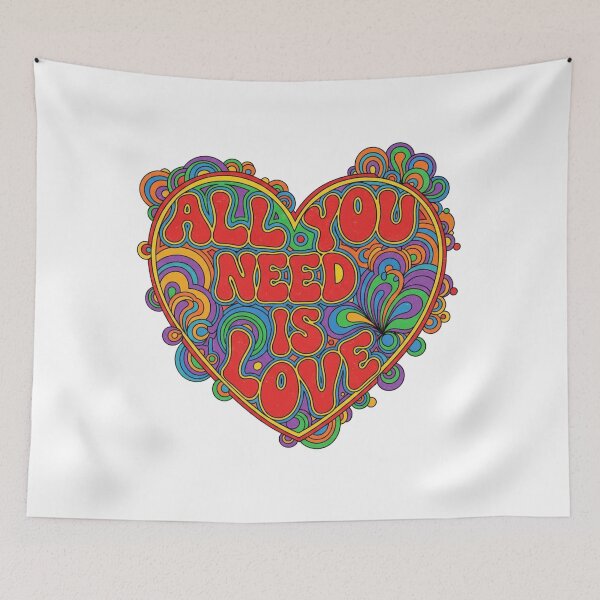Item preview,  All you need is love, love, romantic, Funnyfits70, retro, vintage, meme, funny, humor designed and sold by FunnyFits70.