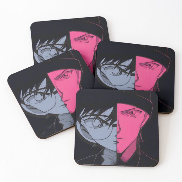 Item preview, Red & Blue Enigma: Anime Detective Spy Art designed and sold by SuzannaGedde.