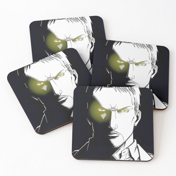 Item preview, Intense Warrior Anime Portrait - Dynamic Black & White designed and sold by SuzannaGedde.