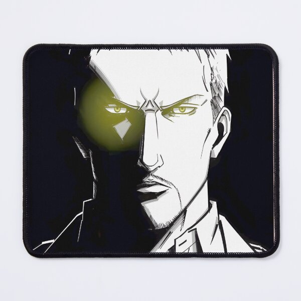 Item preview, Intense Warrior Anime Portrait - Dynamic Black & White designed and sold by SuzannaGedde.