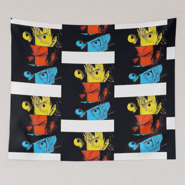 Item preview, Intense Anime Art Trio - Dynamic Character Faces designed and sold by SuzannaGedde.