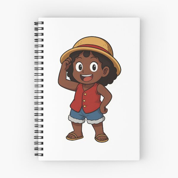 Item preview, Straw Hat Queen – Black Anime Girl Inspired by Luffy designed and sold by OsasChild.